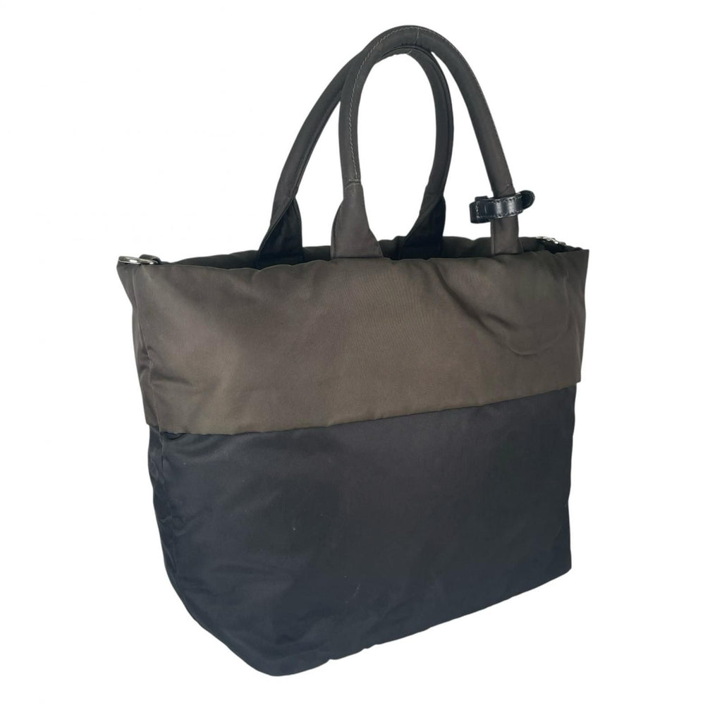 Prada Reversible Shoulder Bag Nylon Khaki — view 3