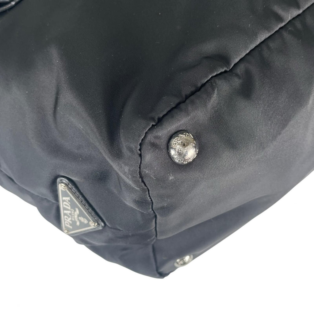 Prada Reversible Shoulder Bag Nylon Khaki — view 7