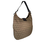 Fendi Zucchino Handbag Canvas Beige — view 3