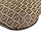 Fendi Zucchino Handbag Canvas Beige — view 6
