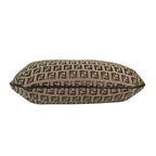 Fendi Zucchino Handbag Canvas Beige — view 4