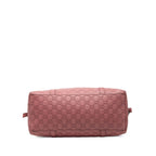 Gucci Guccissima Soho 2-Way Shoulder Bag Pink Leather — view 3