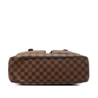Louis Vuitton Damier Uzes Tote Brown Leather — view 3