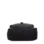 Prada Triangle Logo Preto Vera Pocono Shoulder Bag Black Tessuto Nylon Saffiano — view 3