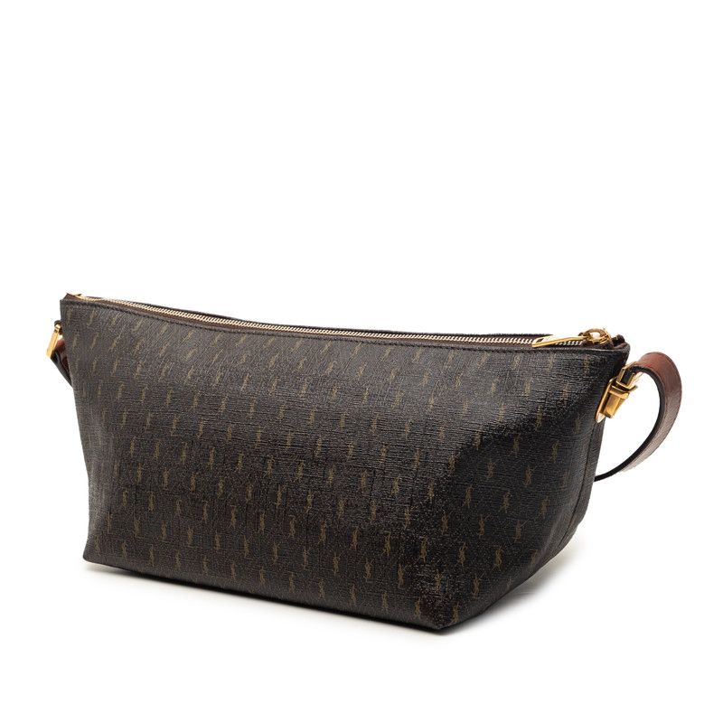 Saint Laurent Monogram Ysllogo Shoulder Bag Brown — view 2