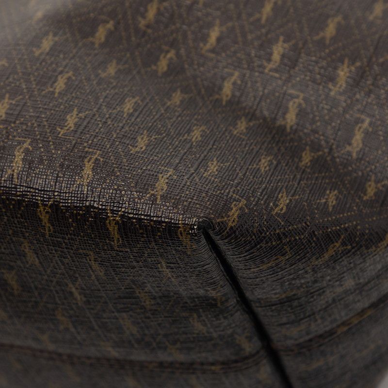 Saint Laurent Monogram Ysllogo Shoulder Bag Brown — view 5