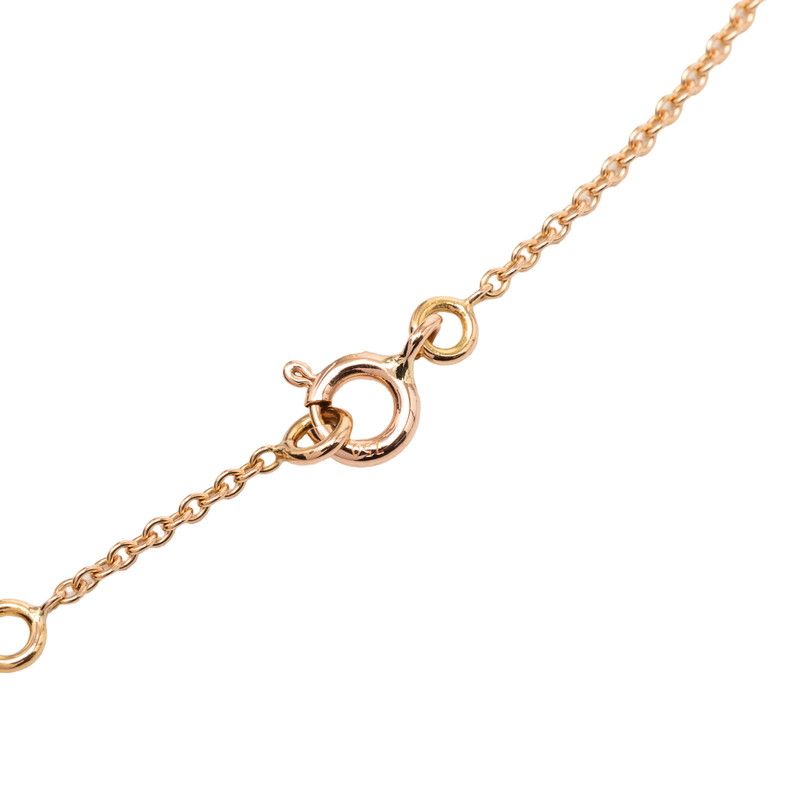 Hermes Chaine D'ancre Farandole PM Pendant Necklace 18k Pink Gold — view 3