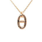 Hermes Chaine D'ancre Farandole PM Pendant Necklace 18k Pink Gold — view 2