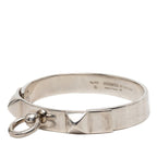 Hermes Collier de Chien PM Bracelet Bangle Silver — view 2