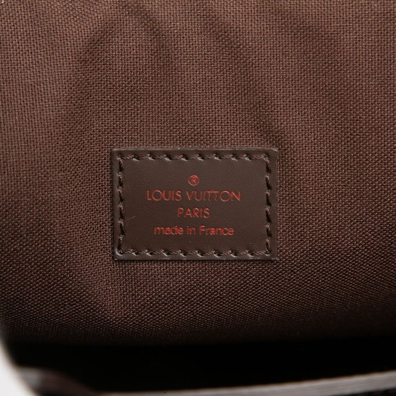 Louis Vuitton Damier Spencer Crossbody Shoulder Bag Brown Leather — view 5