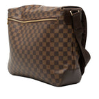 Louis Vuitton Damier Spencer Crossbody Shoulder Bag Brown Leather — view 2