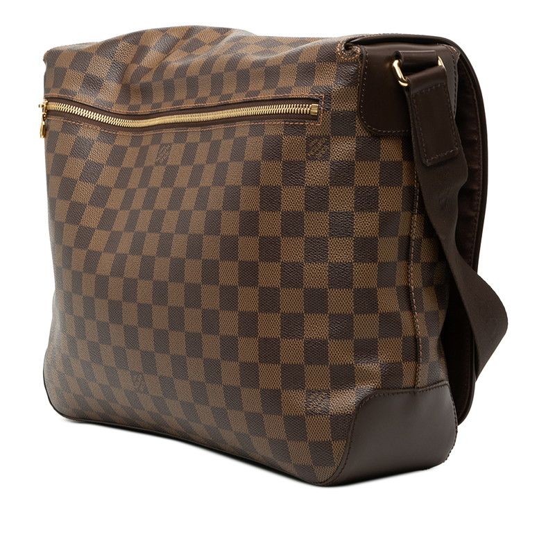 Louis Vuitton Damier Spencer Crossbody Shoulder Bag Brown Leather — view 2