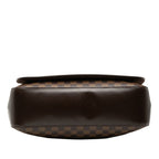 Louis Vuitton Damier Spencer Crossbody Shoulder Bag Brown Leather — view 3