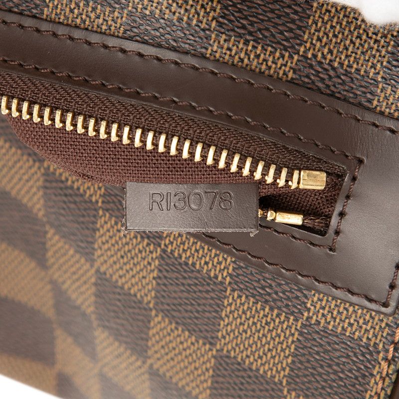 Louis Vuitton Damier Spencer Crossbody Shoulder Bag Brown Leather — view 6