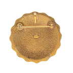Chanel Logo Brooch Gold Plated — view 2
