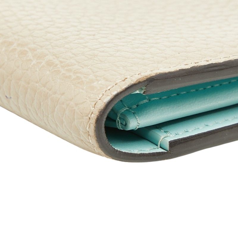Louis Vuitton Vertical Wallet Beige Taurillon Leather — view 4