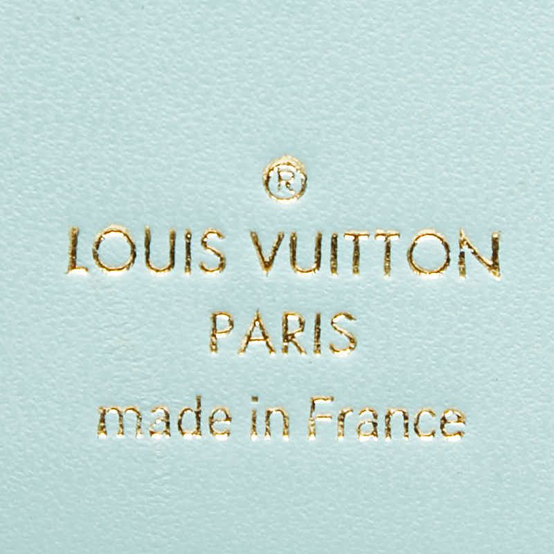 Louis Vuitton Vertical Wallet Beige Taurillon Leather — view 8