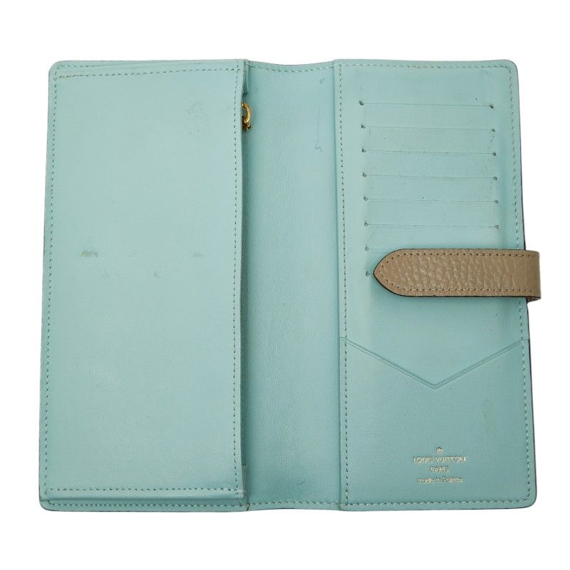 Louis Vuitton Vertical Wallet Beige Taurillon Leather — view 6