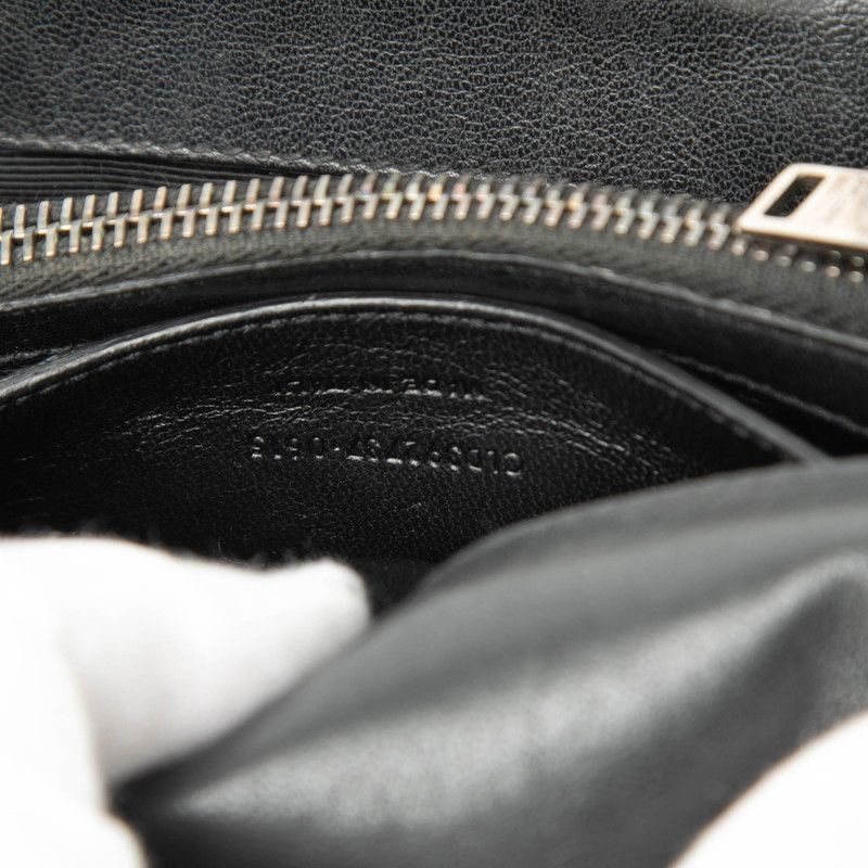 Saint Laurent Carre 2-Way Shoulder Bag Black Leather — view 7