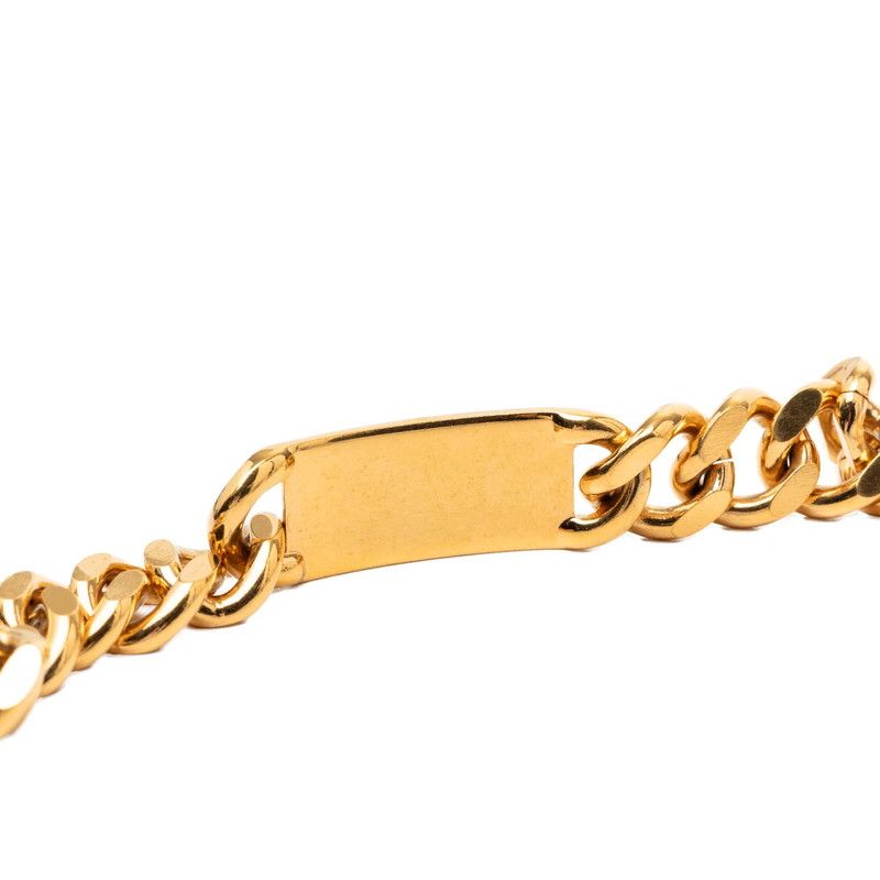 Chanel CC Logo 31 Rue Cambon Paris Plate Chain Belt Gold Plated — view 2
