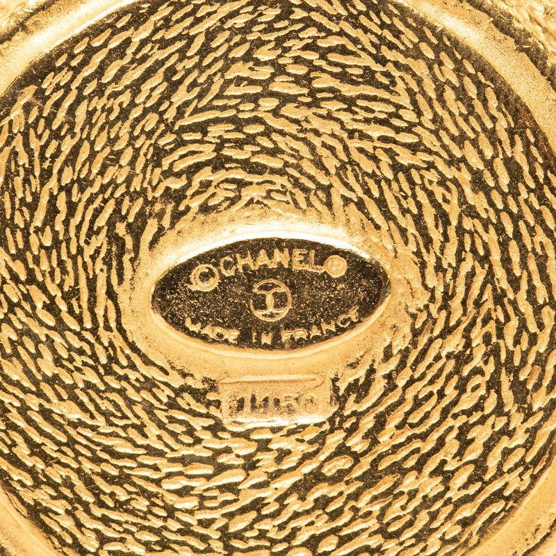 Chanel CC Logo 31 Rue Cambon Paris Brooch Gold Plated — view 3
