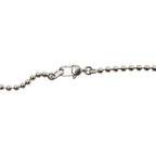 Gucci Heart Necklace Ball Chain Silver — view 4