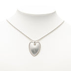 Gucci Heart Necklace Ball Chain Silver — view 6