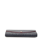 Louis Vuitton Monogram Empreinte Portefeuille Sarah Wallet Mali Null Jou Navy — view 3