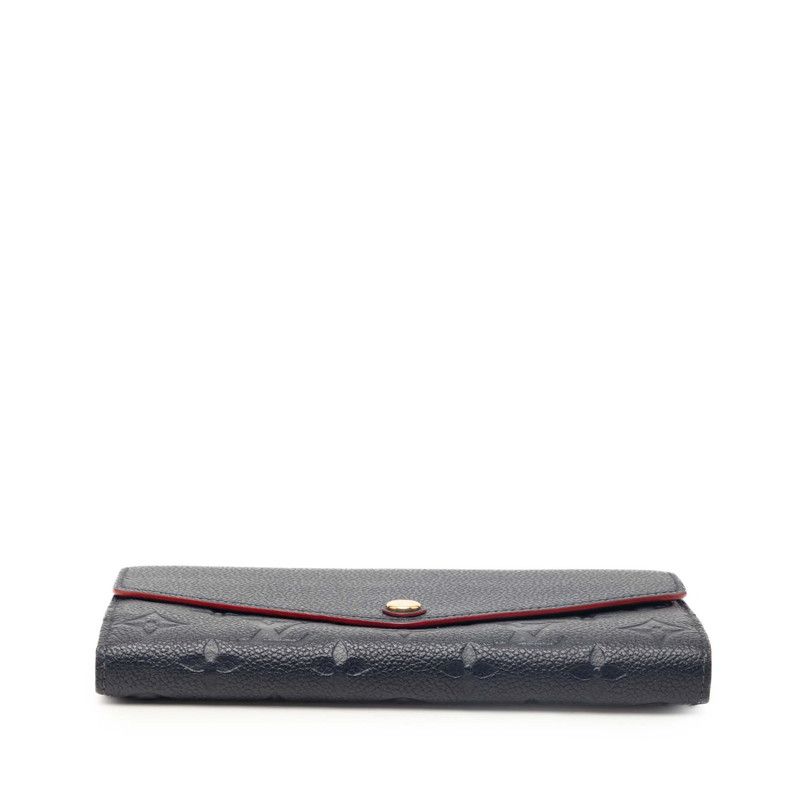 Louis Vuitton Monogram Empreinte Portefeuille Sarah Wallet Mali Null Jou Navy — view 3