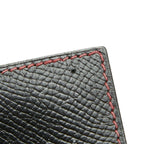 Hermes Agenda Vision Notebook Cover Black Red Courchevel — view 6