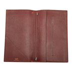 Hermes Agenda Vision Notebook Cover Black Red Courchevel — view 8