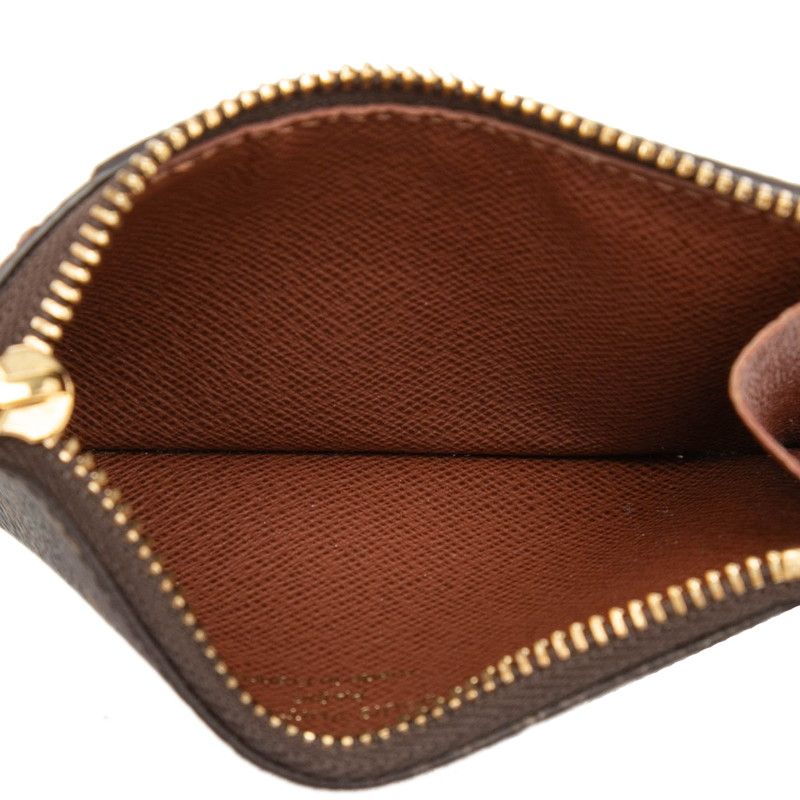 Louis Vuitton Card Case Holder Romy Coin Fragment Brown — view 4