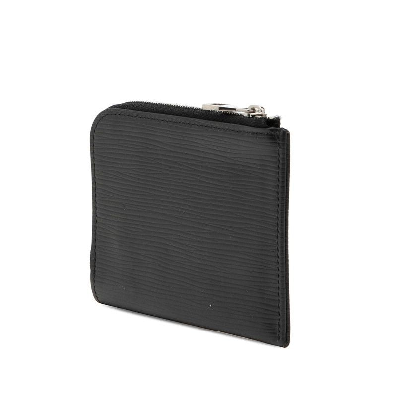 Louis Vuitton Epi Porte-Monnaie NM Coin Purse Black Leather — view 2