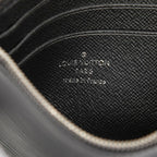 Louis Vuitton Epi Porte-Monnaie NM Coin Purse Black Leather — view 5
