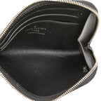 Louis Vuitton Epi Porte-Monnaie NM Coin Purse Black Leather — view 4