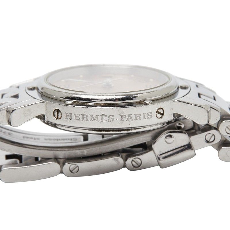 Hermes Clipper Watch Stainless Steel — view 6