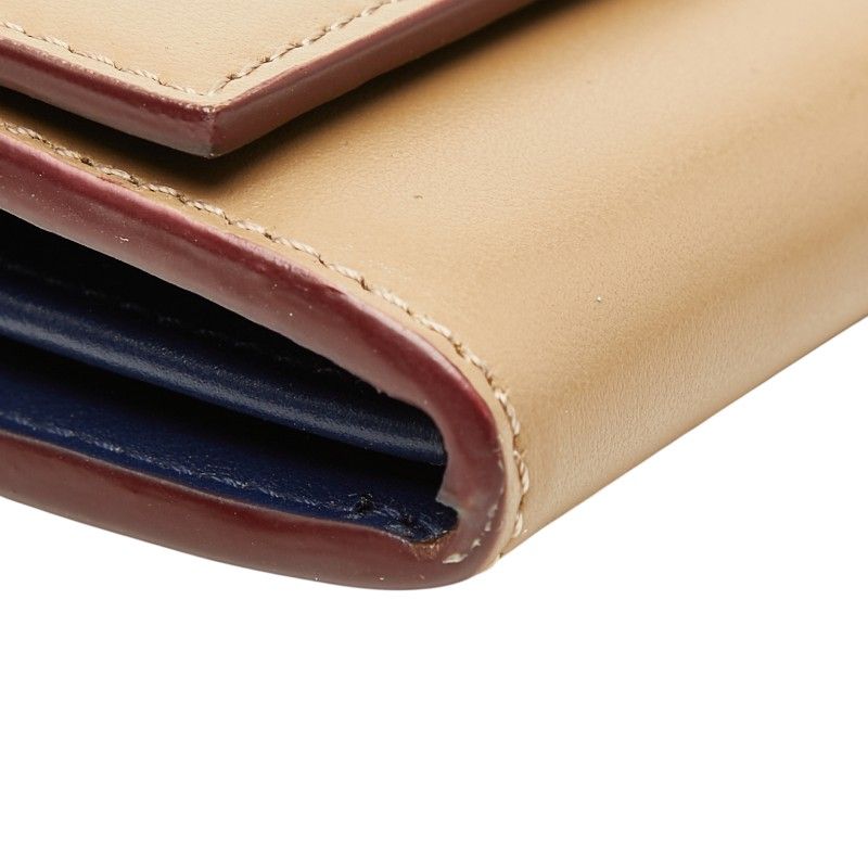 Fendi Peekaboo Wallet Brown Leather — view 5