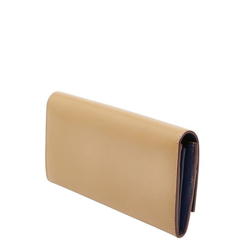 Fendi Peekaboo Wallet Brown Leather — view 2