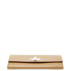 Fendi Peekaboo Wallet Brown Leather — view 3