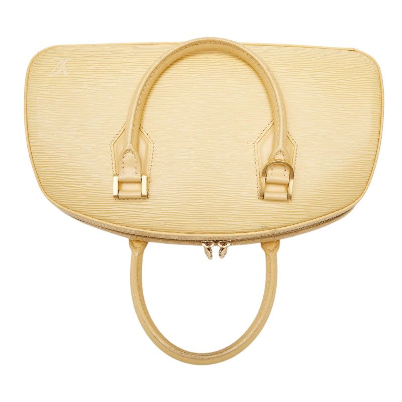 Louis Vuitton Epi Jasmine Handbag Vanilla Beige Leather — view 9