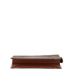 Louis Vuitton Monogram Pochette Homme Clutch Brown Leather — view 3