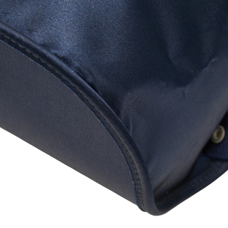 Hermes Sherpa Travel Around the Stars Exhibition Backpack Navy Nylon — view 4