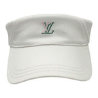 Louis Vuitton Sun Visor LV League Cotton White Hat — view 2