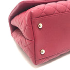 Chanel Handbag Coco Handle 29 Caviar Leather Red — view 6