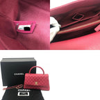 Chanel Handbag Coco Handle 29 Caviar Leather Red — view 9