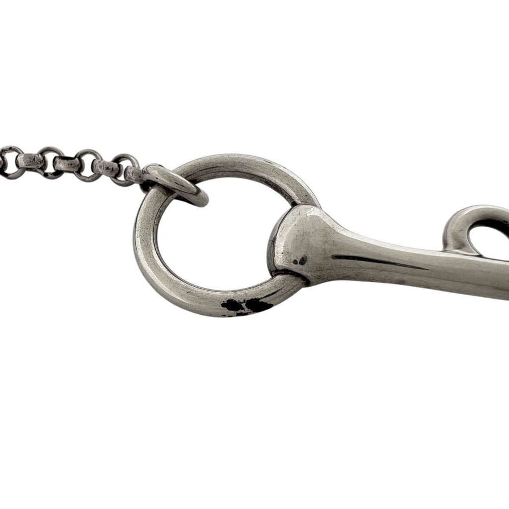 Hermes Mall de Brid Necklace Silver — view 5