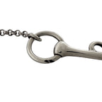 Hermes Mall de Brid Necklace Silver — view 5