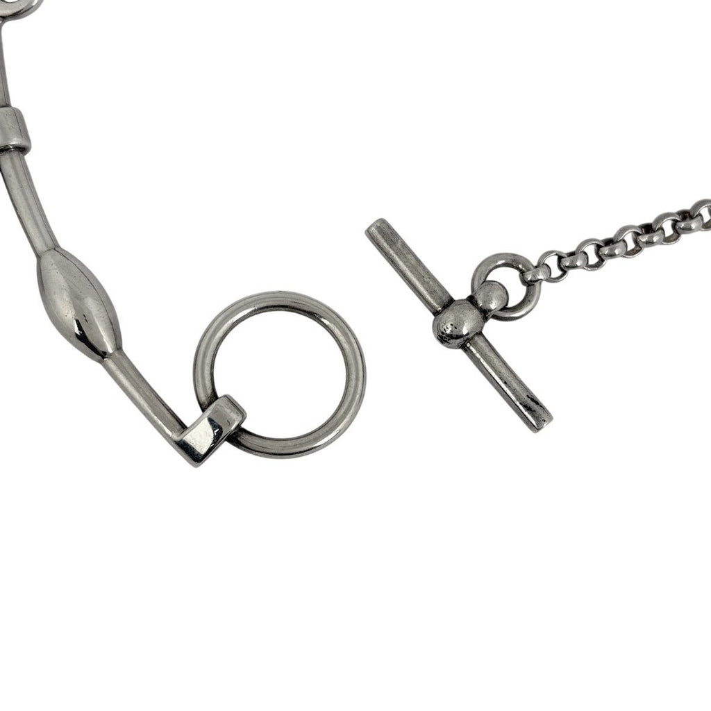 Hermes Mall de Brid Necklace Silver — view 3