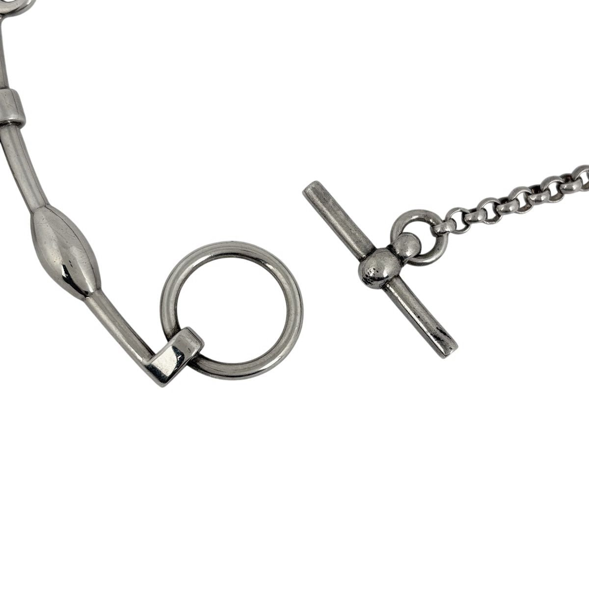 Hermes Mall de Brid Necklace Silver — view 3