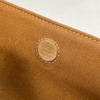 Celine Triomphe Shoulder Bag Triangle Black Brown — view 7